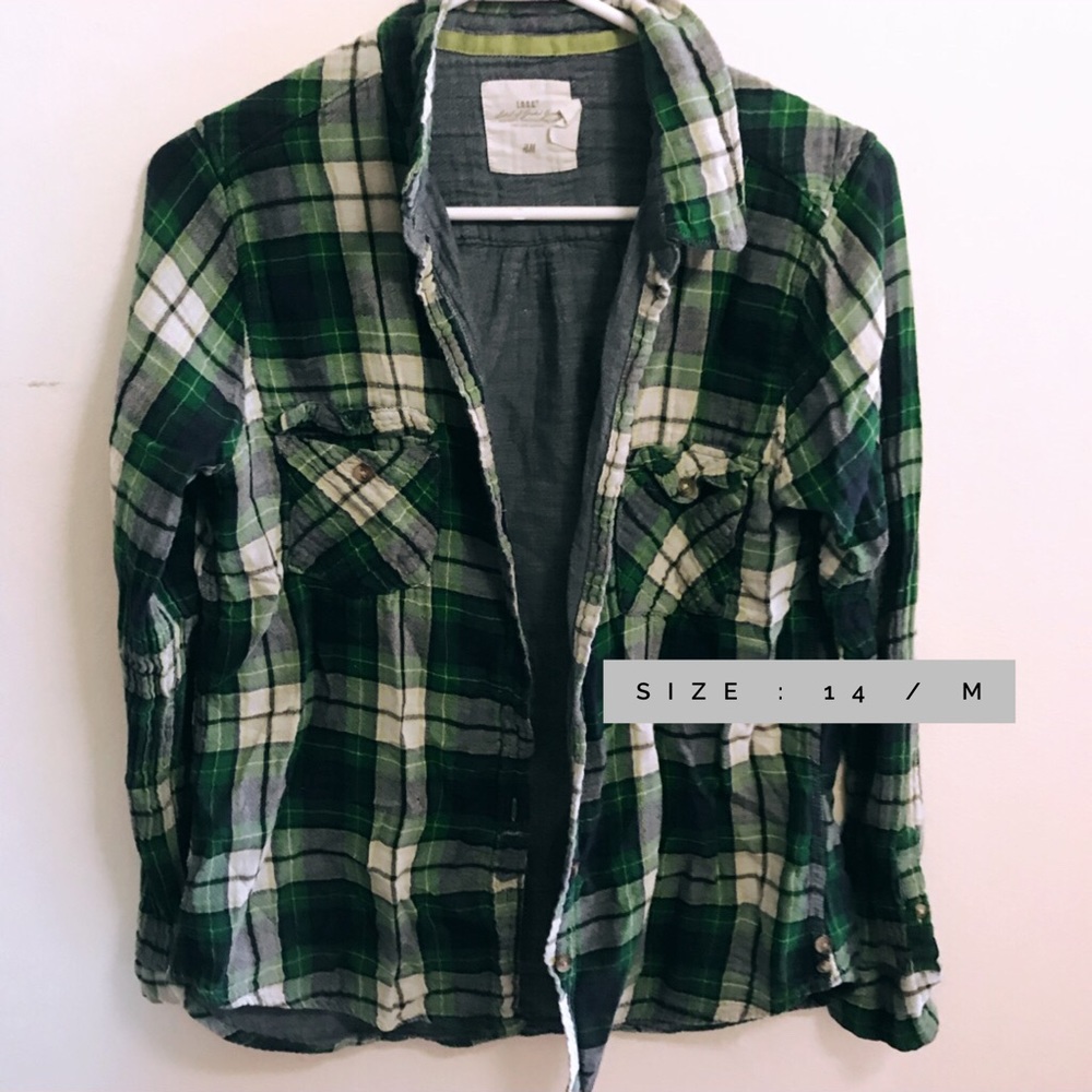 Plaid Button Up